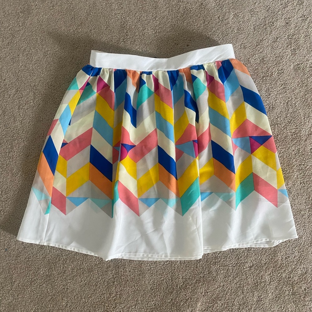 Everly skirt with back zip